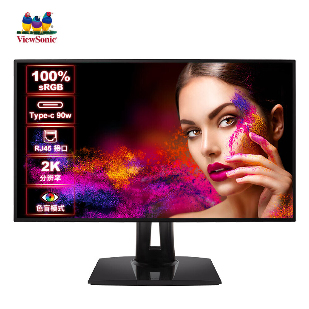

Монитор ViewSonic VP2768a 27" 2K с вращающеемся основанием