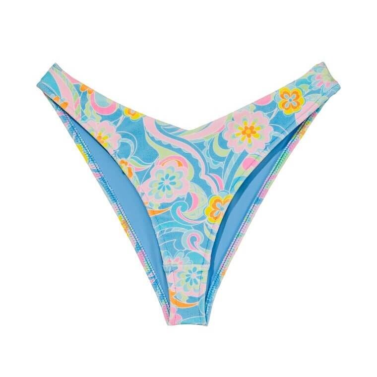 

Низ купальника Frankies Bikinis Enzo Terry, мультиколор, Серый