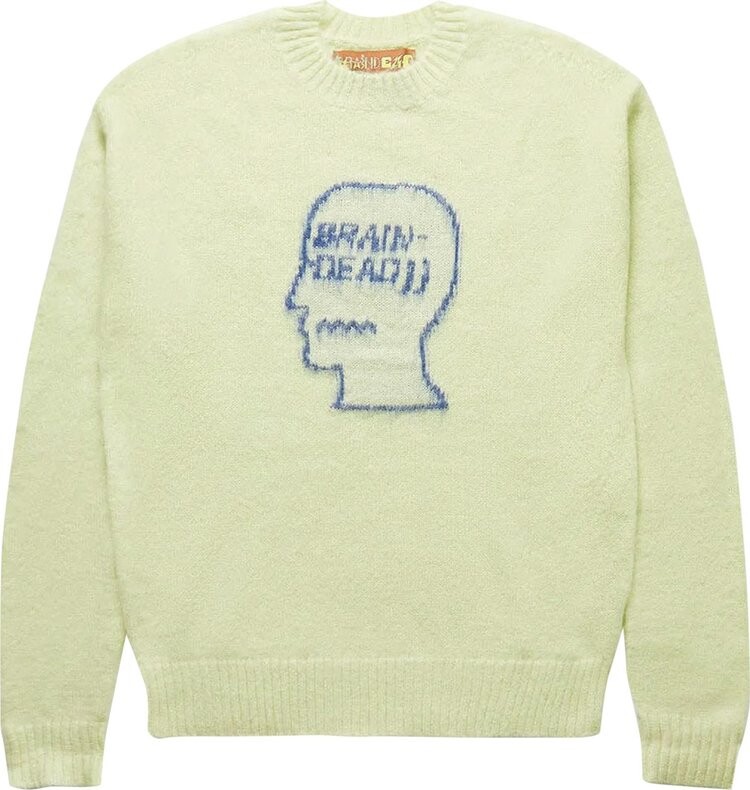 

Свитер Brain Dead Logohead Pile Crewneck Sweater 'Melon', розовый
