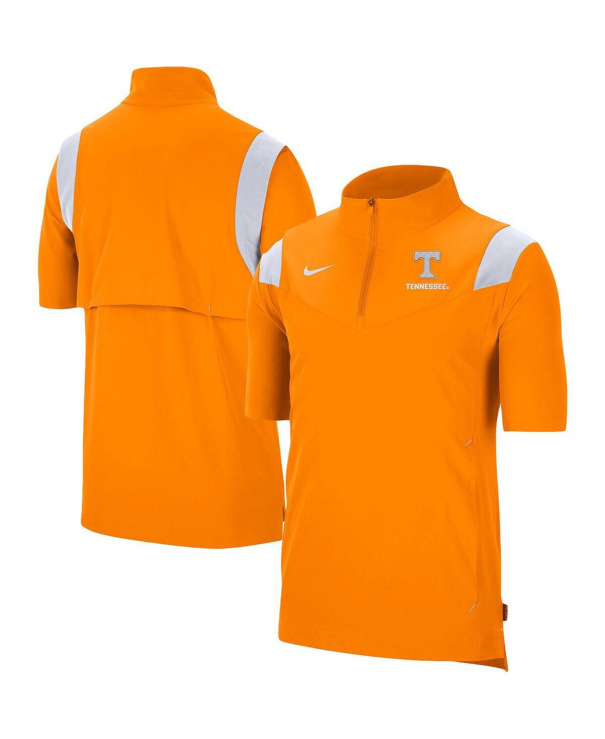 флаг штата теннесси Мужская куртка tennessee orange tennessee volunteers coach с коротким рукавом и молнией на четверть Nike, мульти