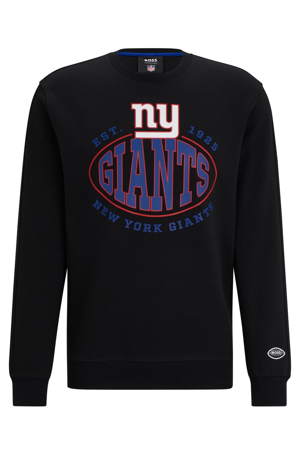 Свитшот Boss X Nfl Cotton-blend With Collaborative Branding, Giants