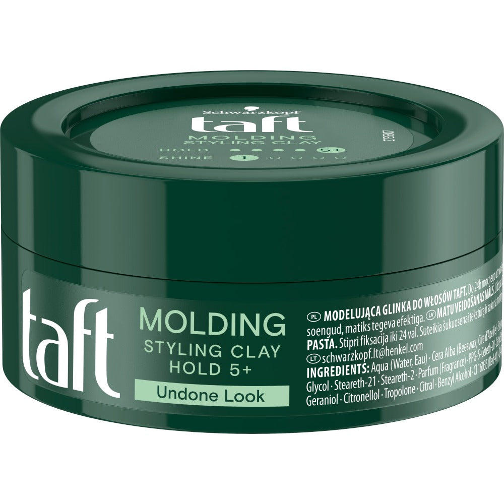 Taft Моделирующая глина Molding Clay для волос 75мл глина для волос пластичная матовая american