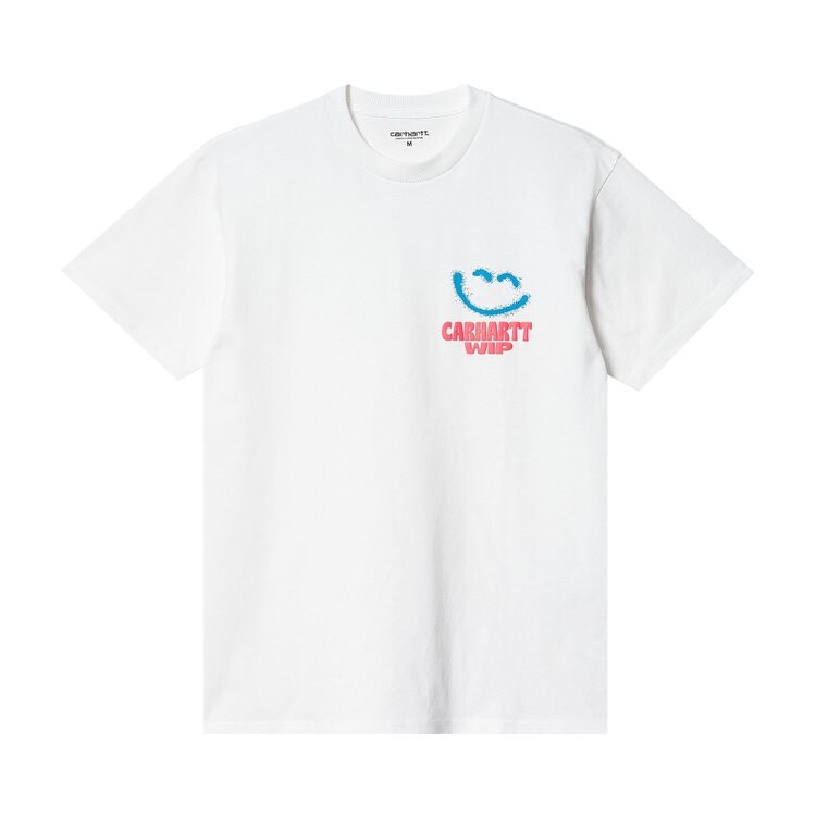 

Футболка Carhartt WIP Happy Script T-Shirt 'White', белый