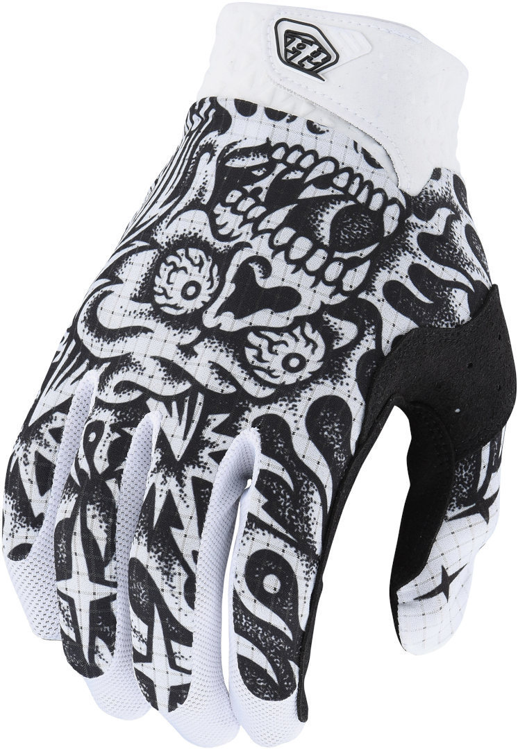 Перчатки детские Troy Lee Designs Air Skull Demon для мотокросса, белый/черный перчатки stg детские белый черный