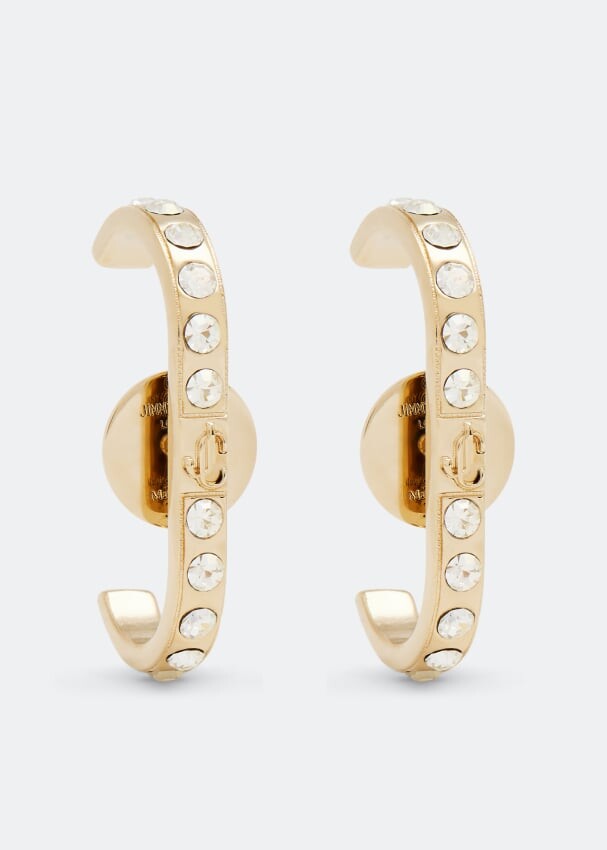 

Серьги JIMMY CHOO JC Cuff earrings, золотой