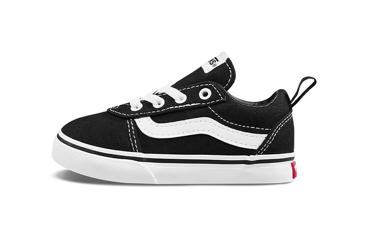 

Слипоны Vans Ward для малышей, черный / белый