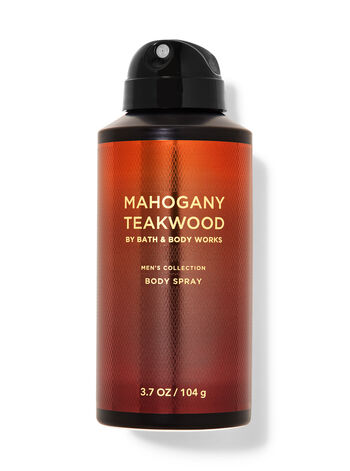Спрей для тела Mahogany Teakwood, 3.7 oz / 104 g, Bath and Body Works