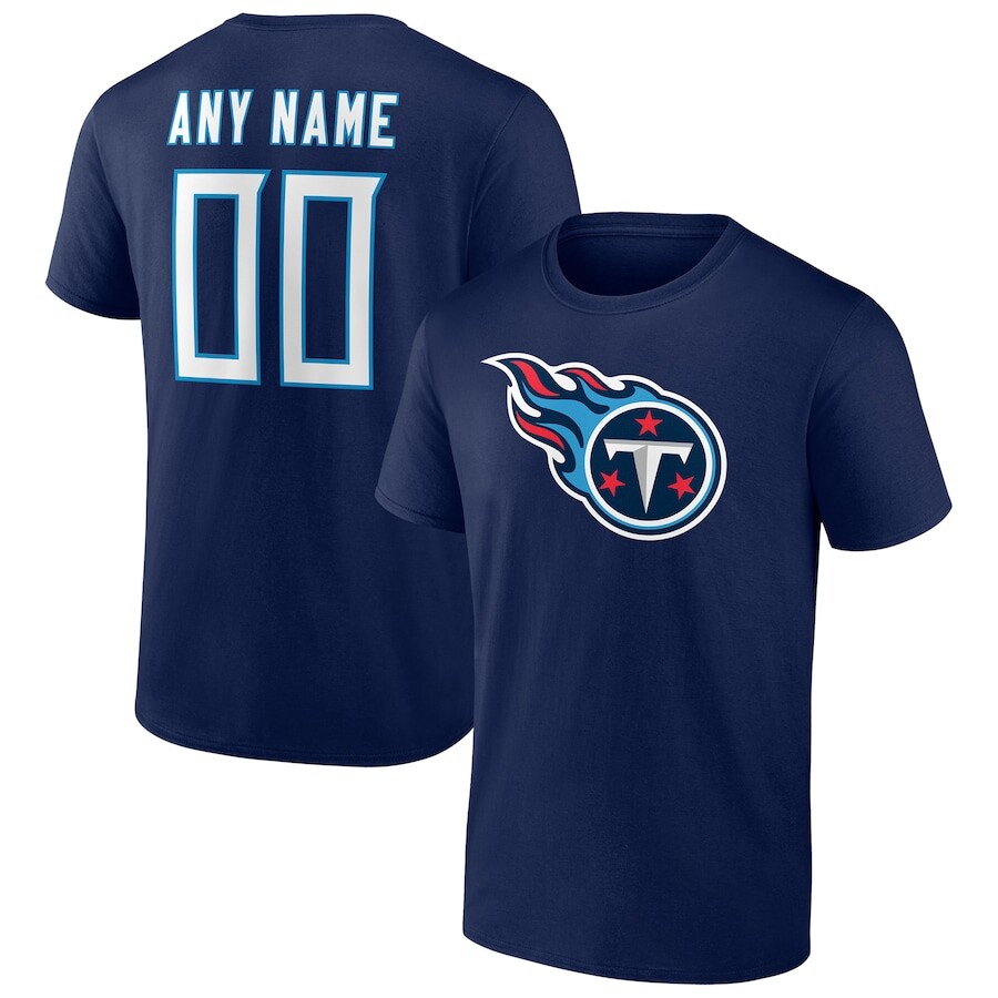 

Футболка с коротким рукавом Fanatics Branded Tennessee Titans, нави