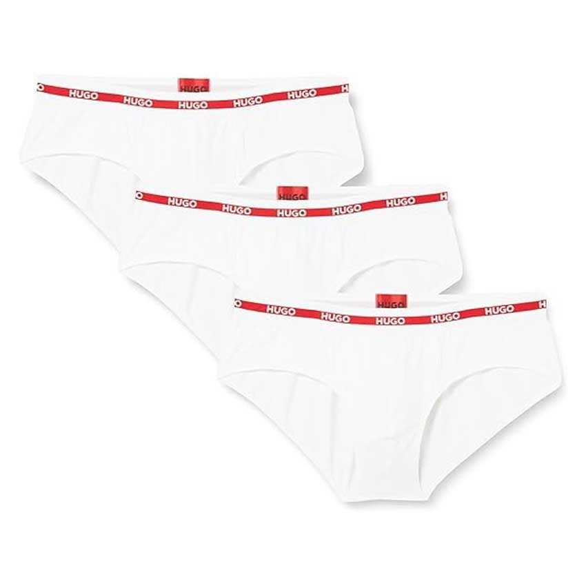 

Боксеры HUGO Hipbr Triplet Planet 10249742 Slip, белый