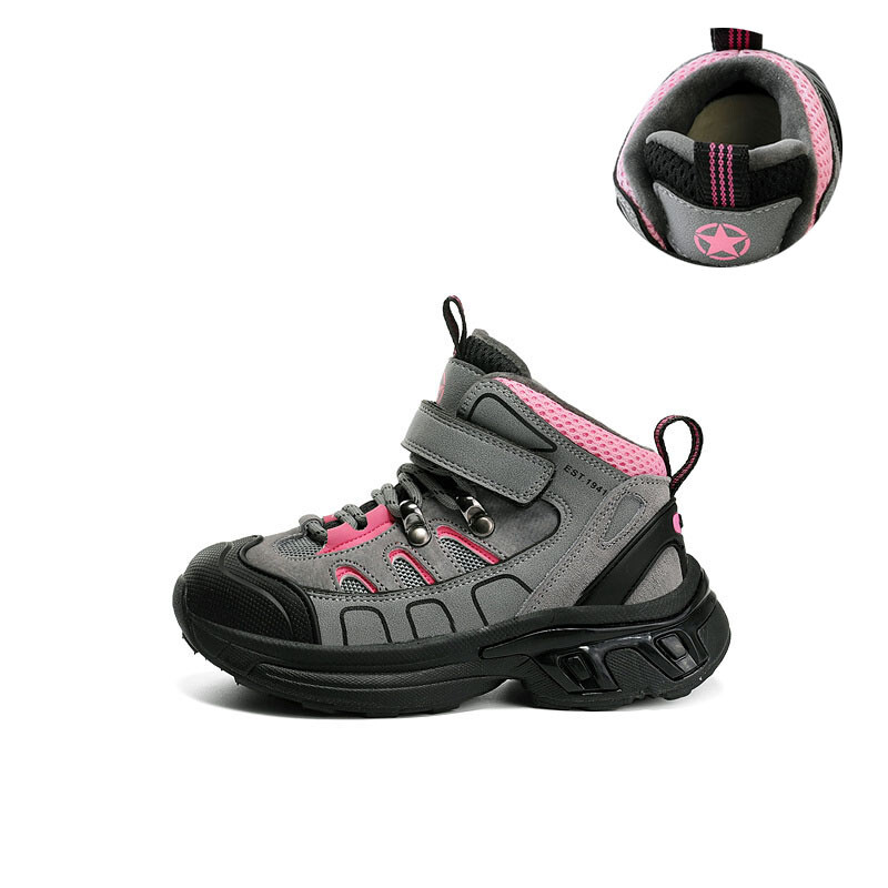 

Кроссовки Jeep Kids Lifestyle Shoes Kids High-top Pink, серый/розовый