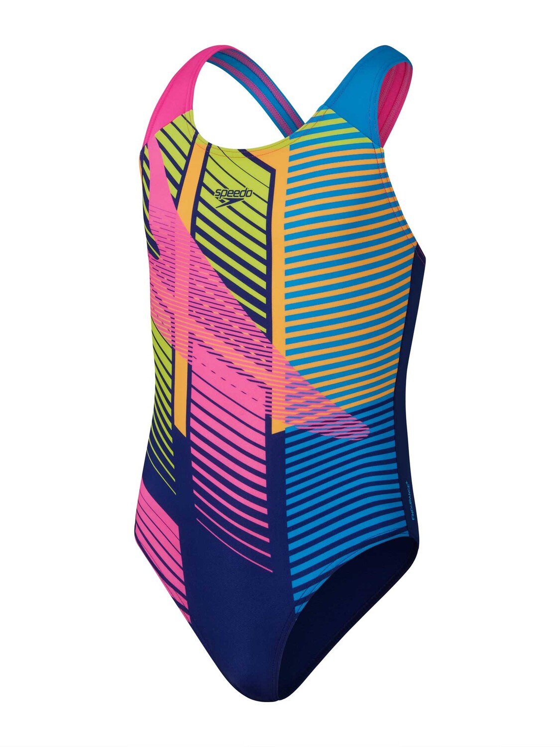 

Цельный купальник Speedo GIRLS DIGITAL PLACEMENT SPLASHBACK, разноцветный