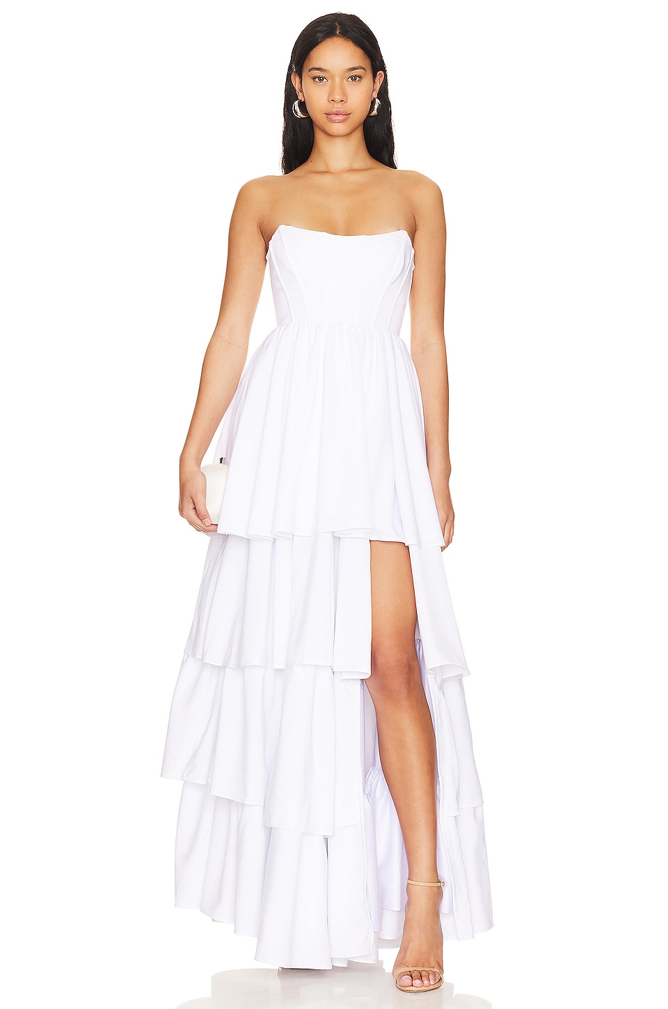 Платье Lovers and Friends Madison Gown, белый