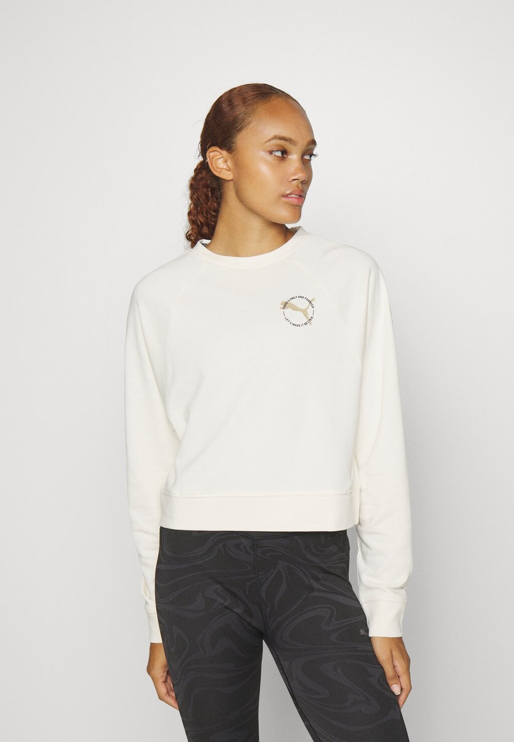 

Толстовка Puma BETTER SPORTSWEAR CREW, кремовый, Бежевый