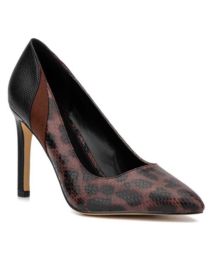 цена Женские туфли-лодочки на каблуке Madison New York & Company, коричневый