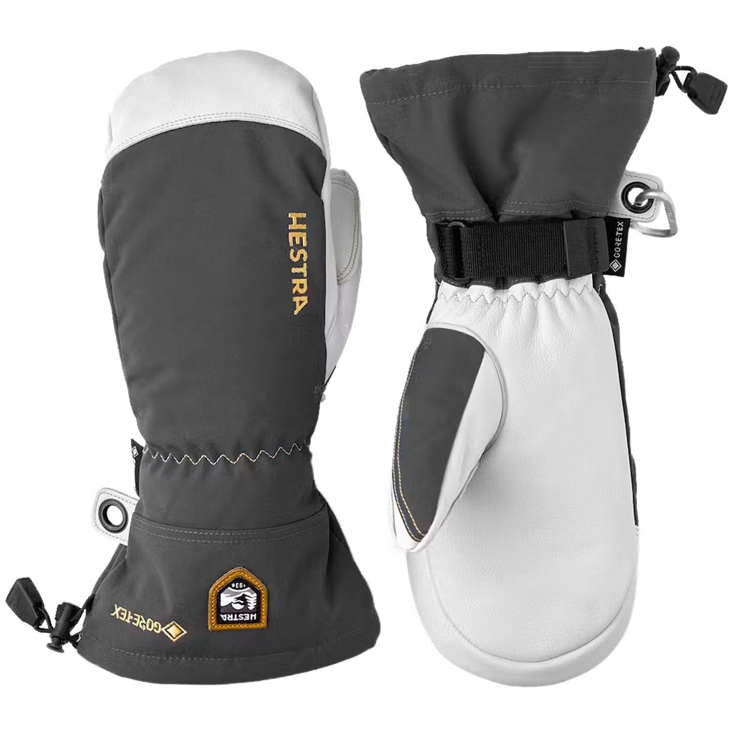 

Рукавицы Hestra Army Leather GORE-TEX, серый