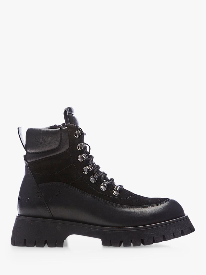 

Кожаные походные ботинки Moda in Pelle Shoon Anello, черные
