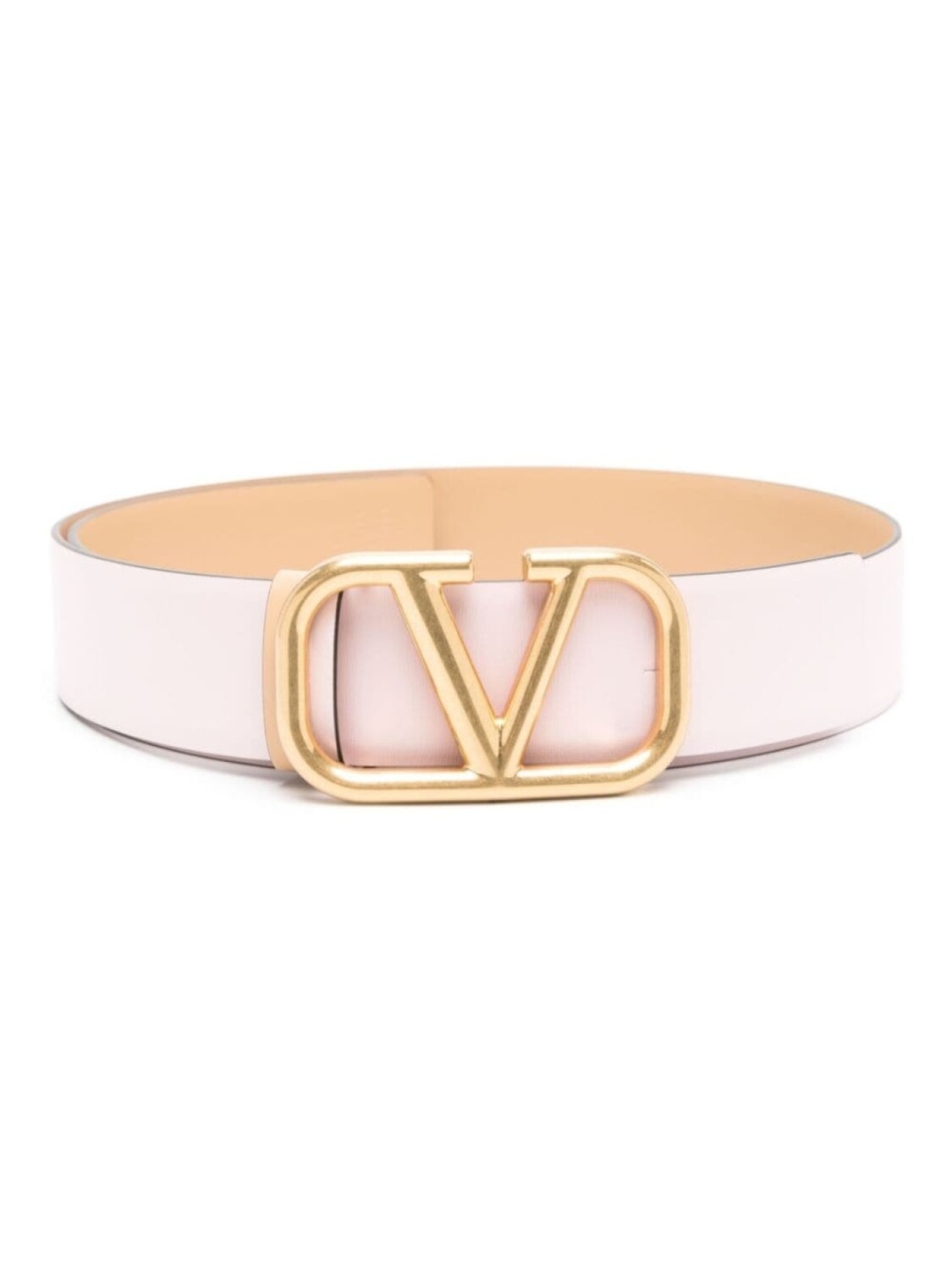 

Valentino Garavani двусторонний ремень с логотипом VLogo Signature, розовый