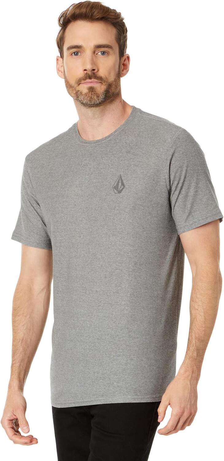 

Футболка с короткими рукавами Stone Tech Volcom, цвет Charcoal Heather