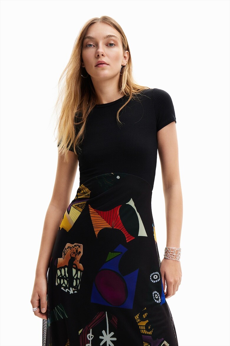 

Платье с дизайном 2в1 Desigual, черный