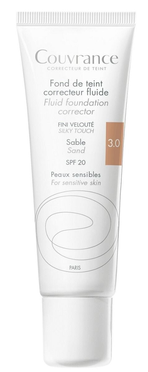 

Корректировка жидкости на лице Avène Couvrance SPF20, 03 Piaskowy