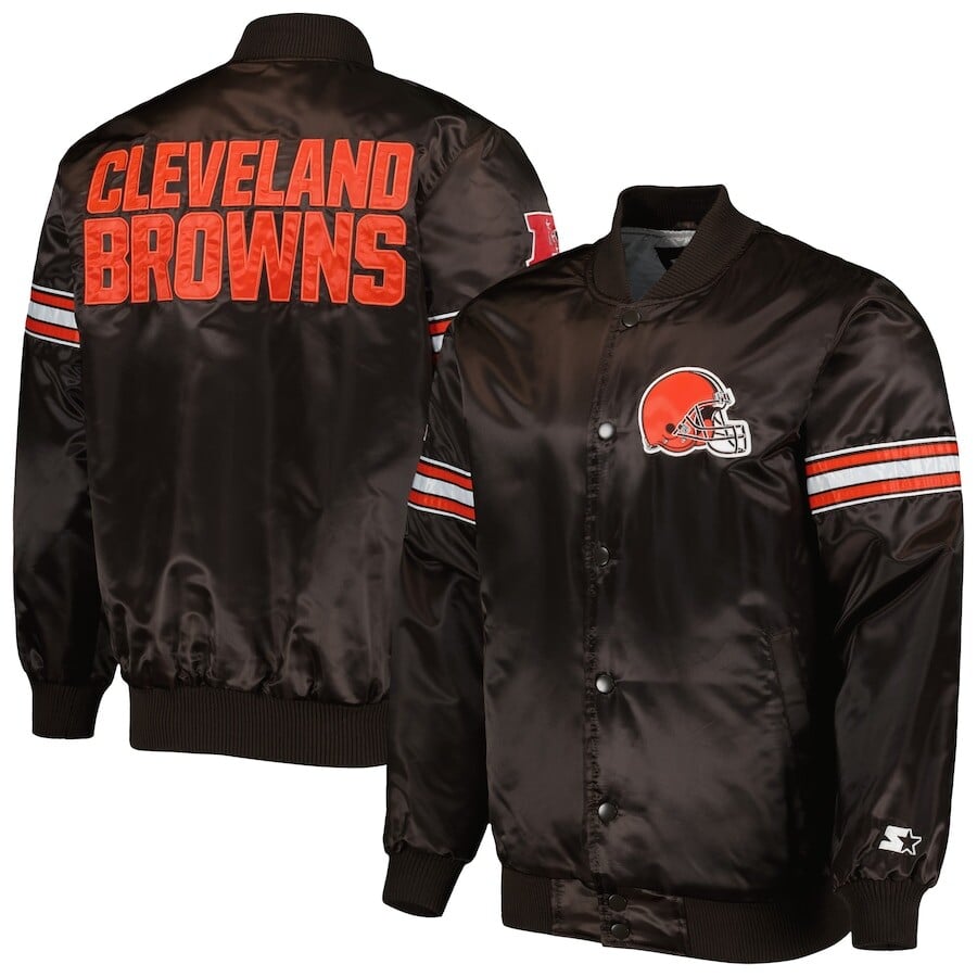 

Куртка Starter Cleveland Browns, коричневый