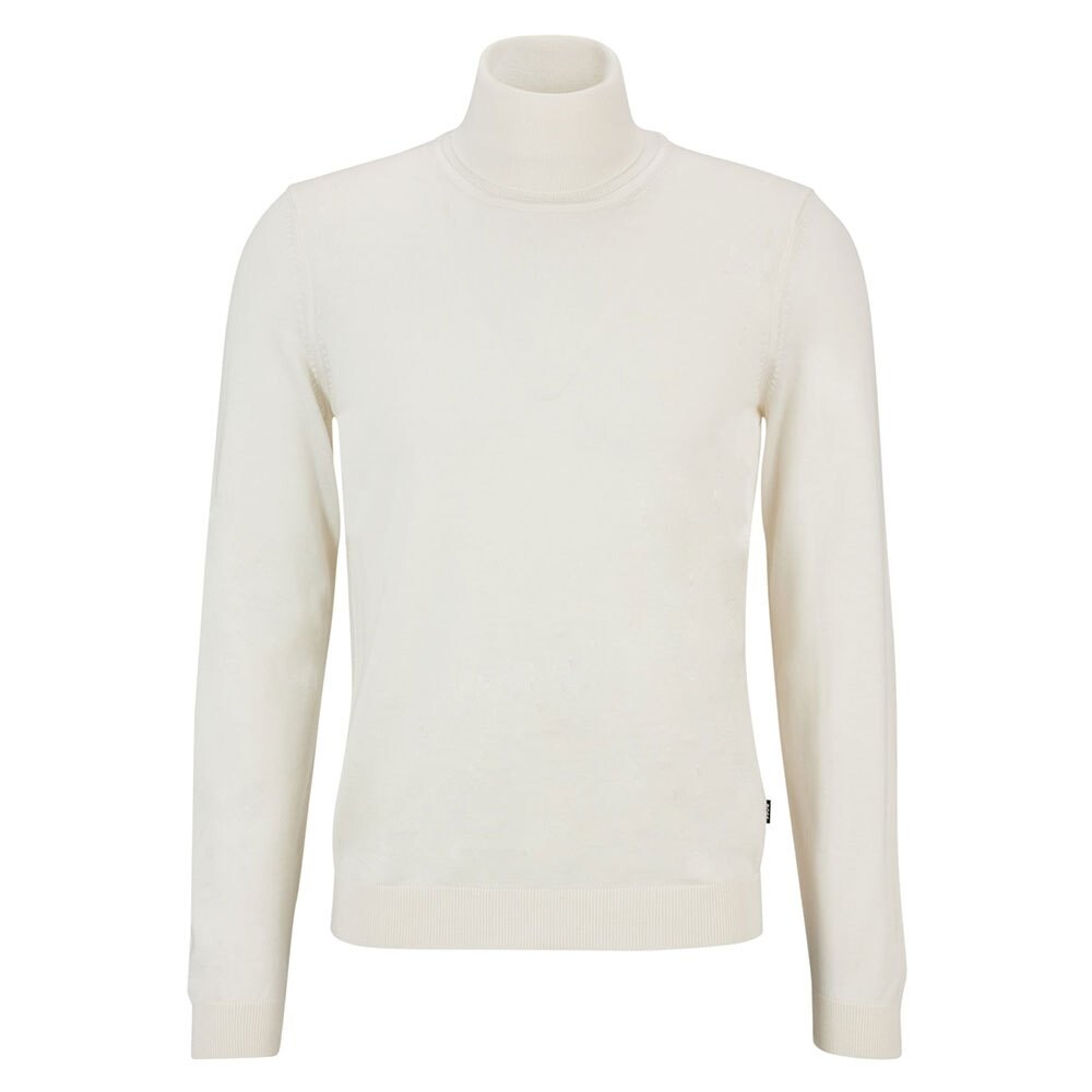 

Свитер BOSS Musso-P High Neck, черный
