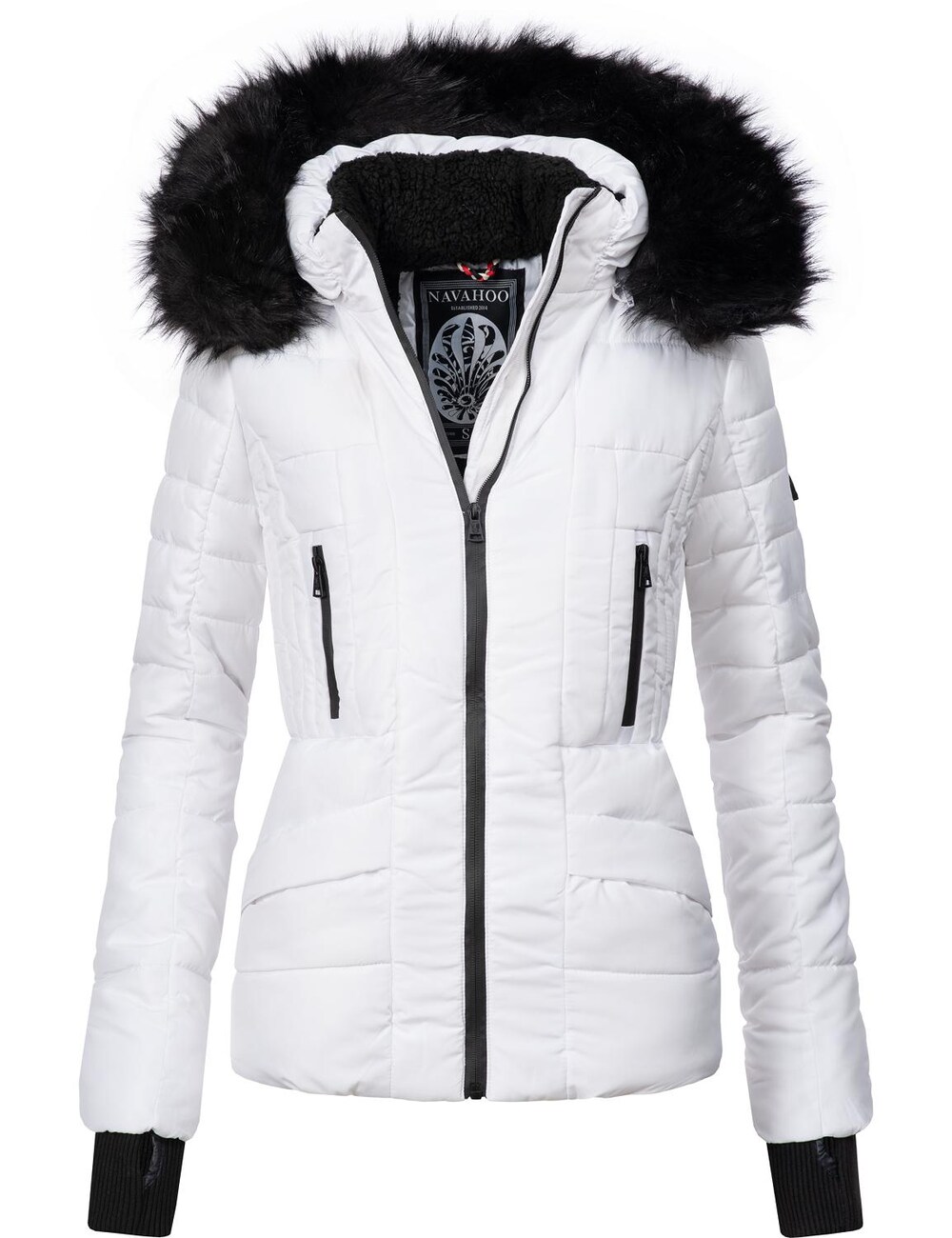 Зимняя куртка Navahoo Adele, белый зимняя куртка navahoo adele черный