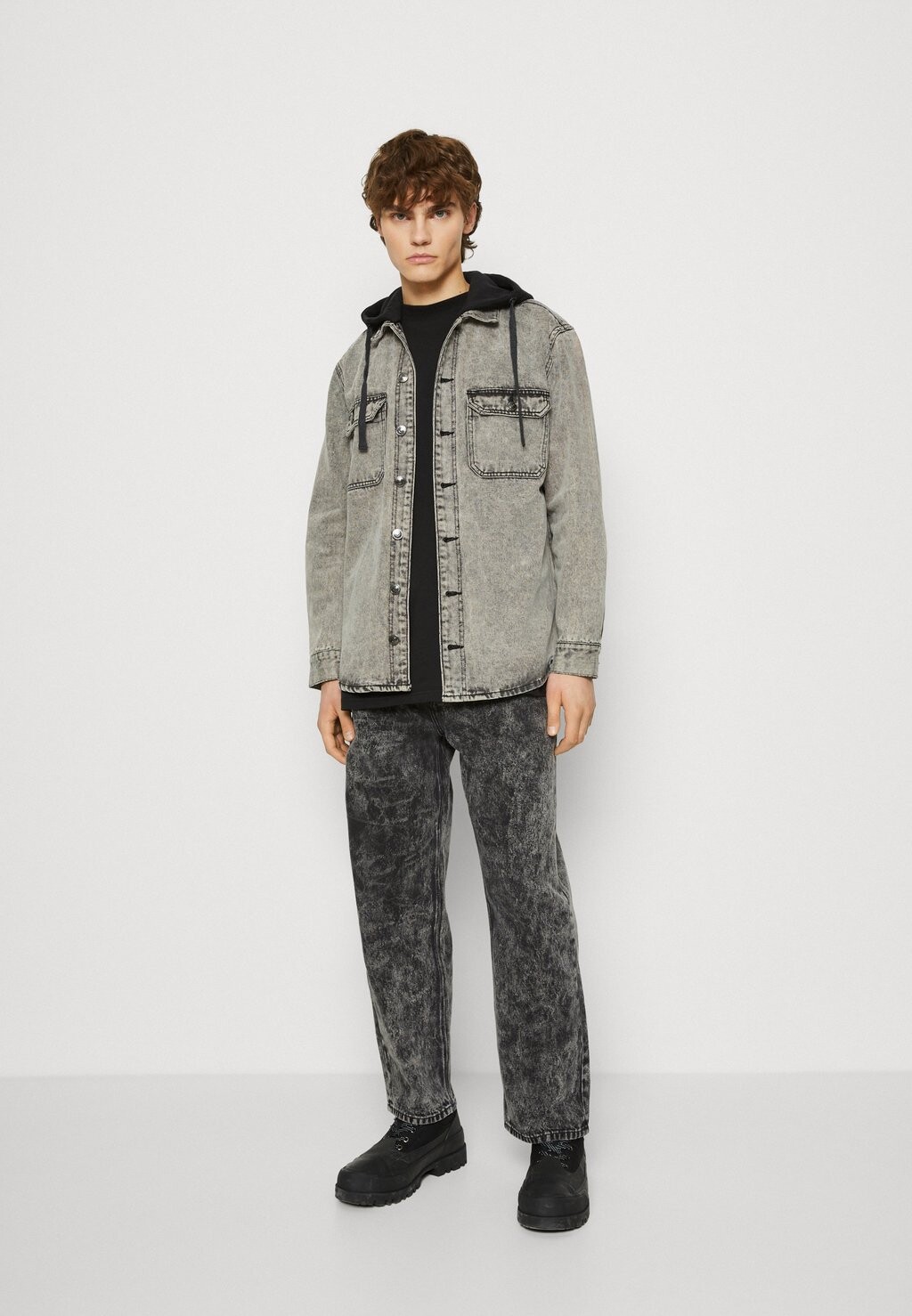 

Джинсовая куртка OLIVER JACKET UNISEX Redefined Rebel, светло-серый