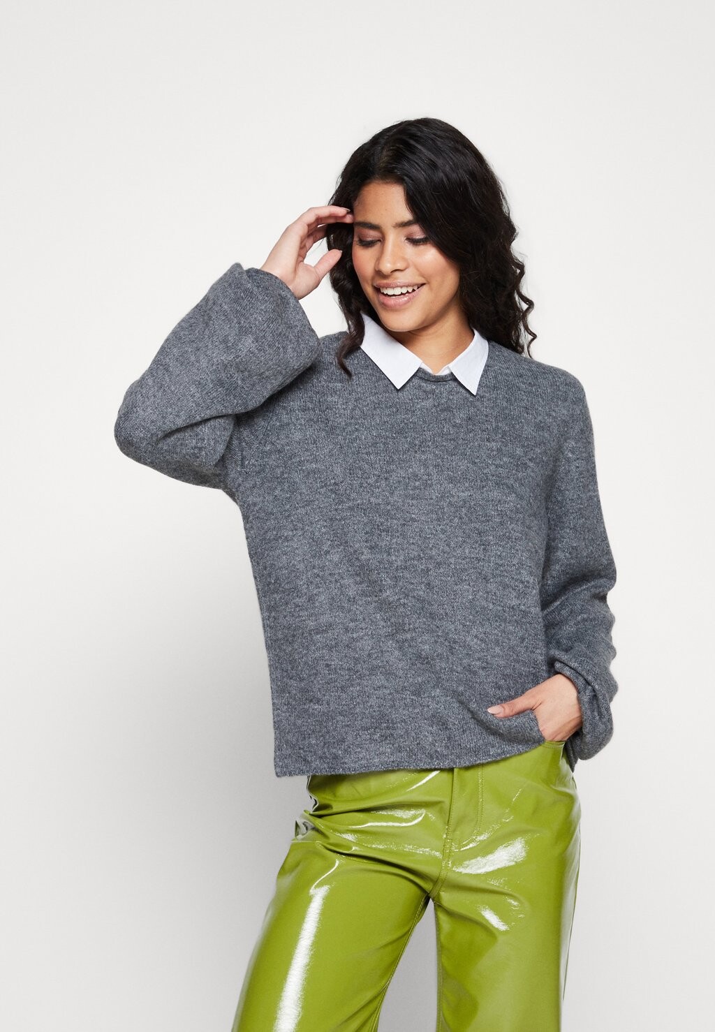

Свитшот JDY, цвет dark grey melange
