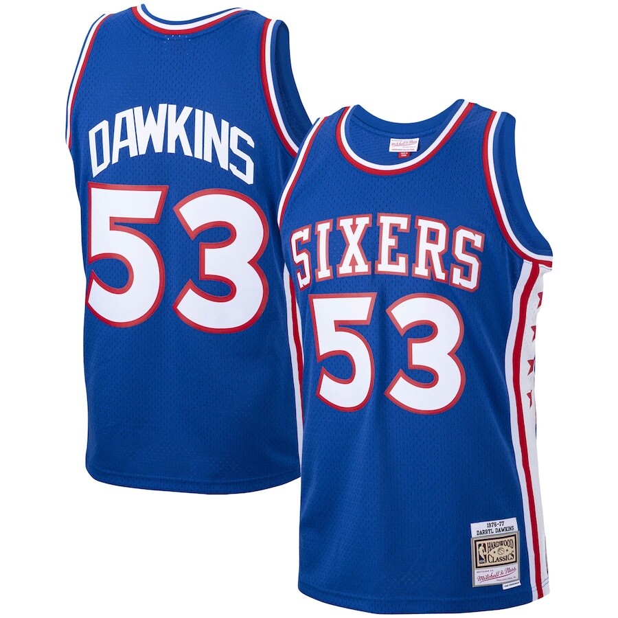 

Джерси Mitchell & Ness Philadelphia 76Ers, роял