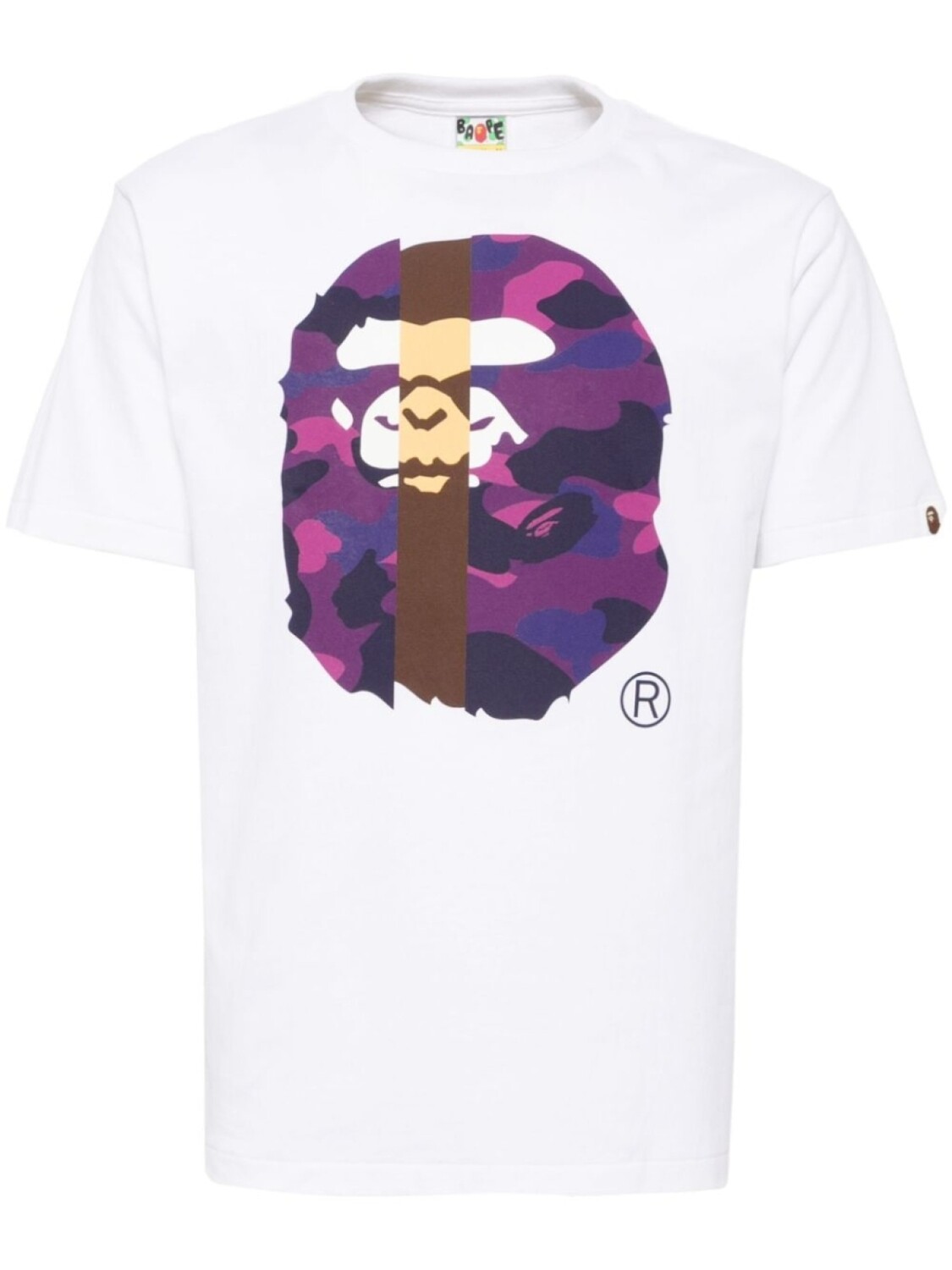 

A BATHING APE футболка с логотипом, белый