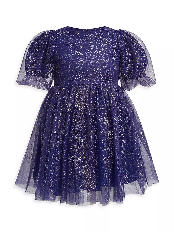 Платье из тюля Carra для девочек Bardot Junior, цвет glitter