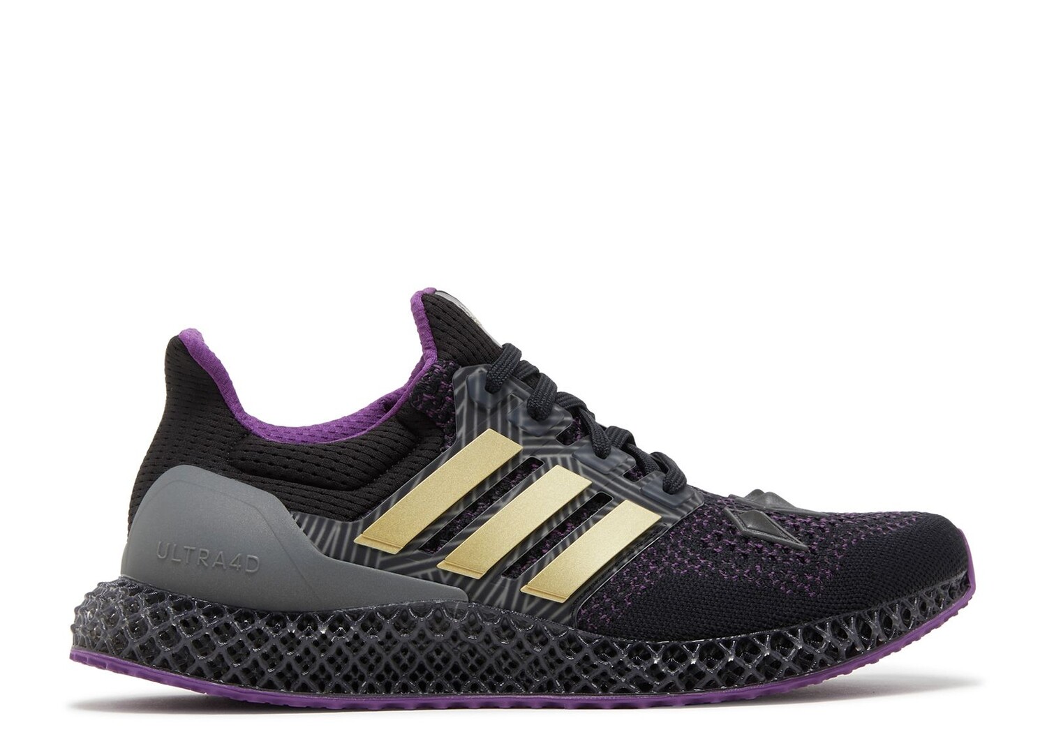 

Кроссовки adidas Marvel X Ultra 4D 'Black Panther', черный, Черный;серый