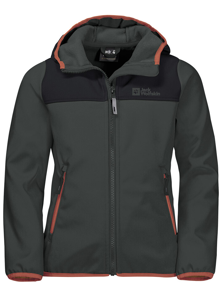 

Куртка софтшелл Jack Wolfskin Fourwinds, зеленый