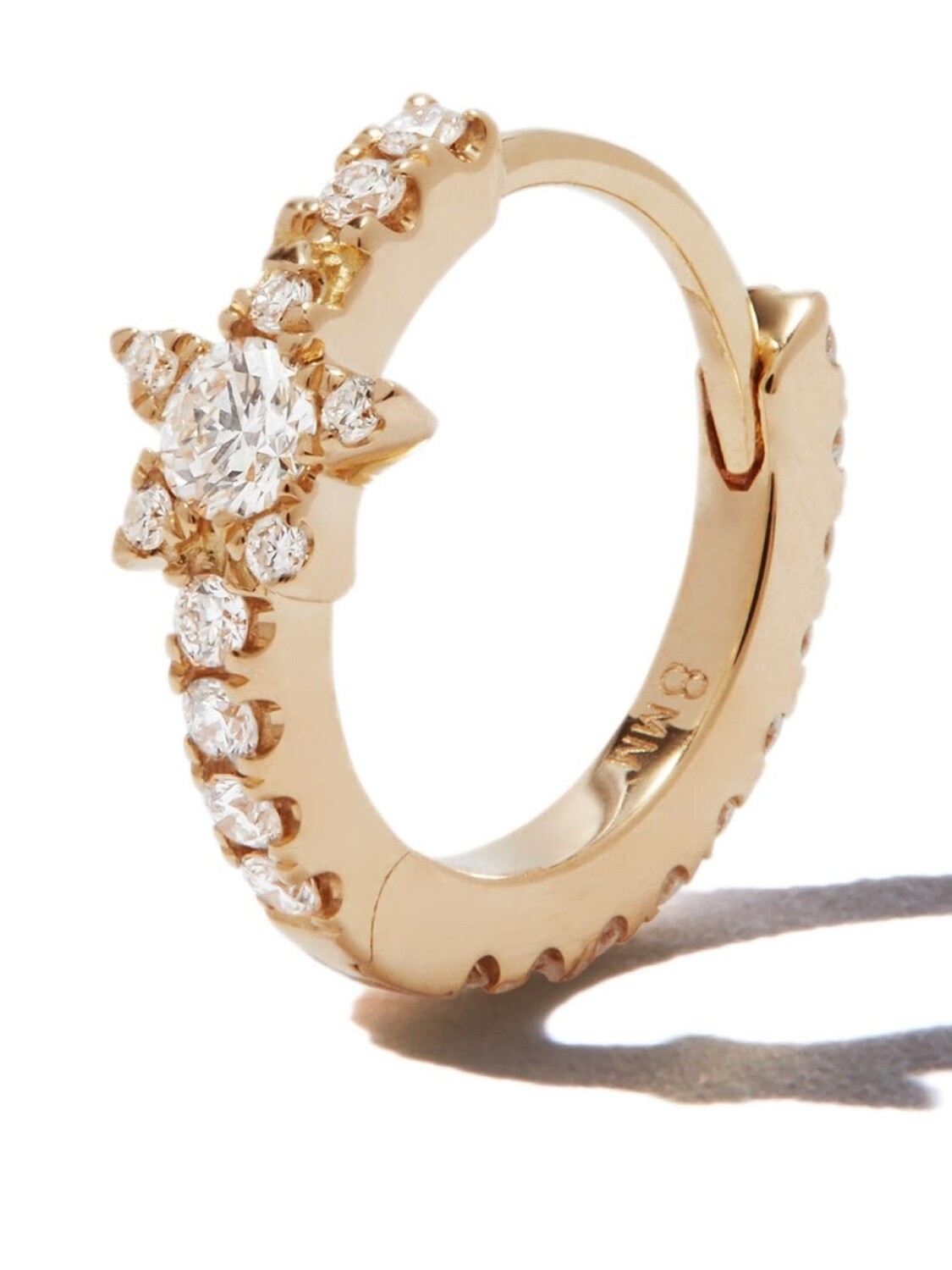 

Серьга Eternity из белого золота с бриллиантами MARIA TASH, золотой