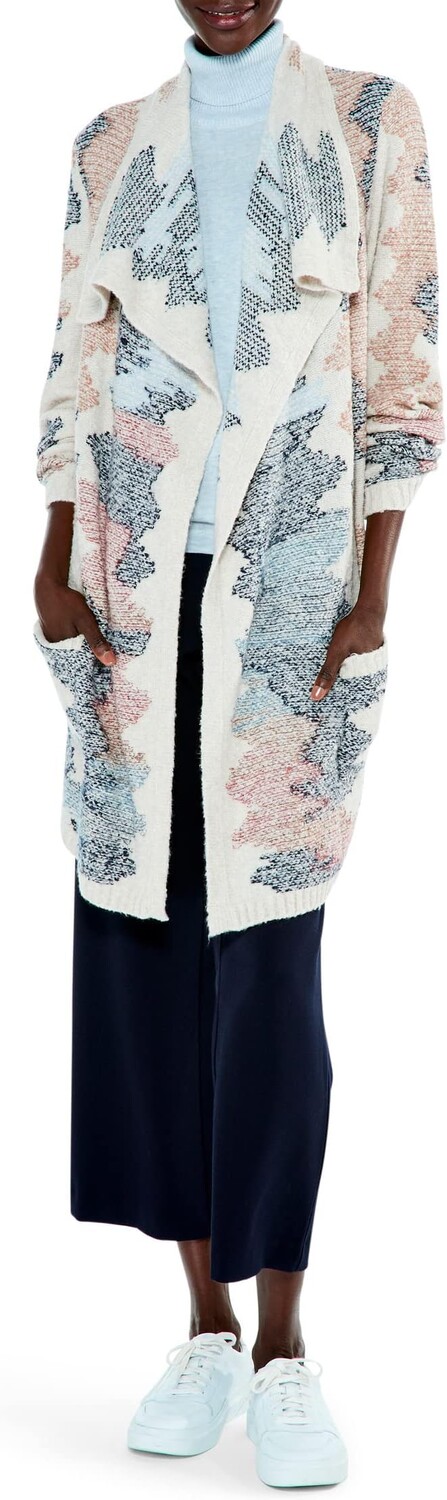 

Свитер Petite Horizon Hues Cardigan NIC+ZOE, цвет Neutral Multi