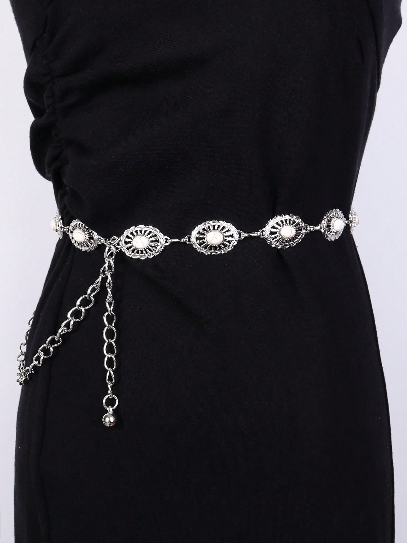 1 шт. женский овальный декор в стиле вестерн, серебро лоток овальный 39см thun1794 декор гуси