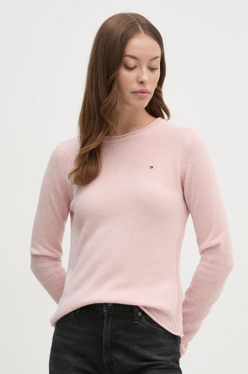 

Свитер Томми Хилфигер Tommy Hilfiger, розовый