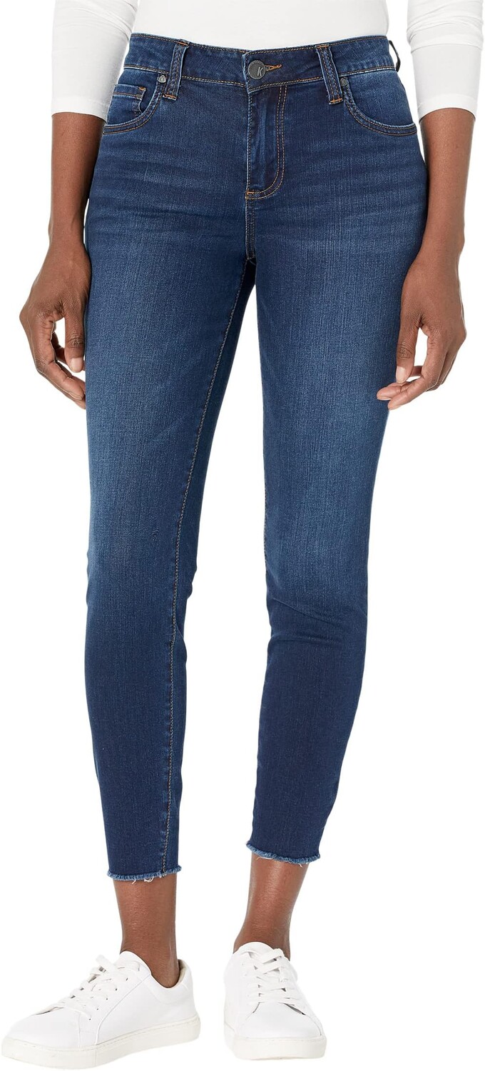 

Джинсы Connie Mid-Rise Ankle Skinny in Giddy KUT from the Kloth, цвет Giddy