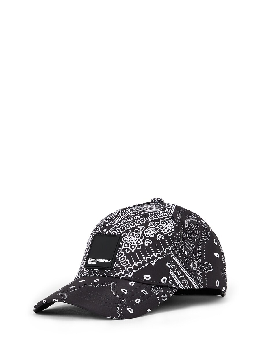 

Бейсболка KARL LAGERFELD JEANS Cap, черный/белый