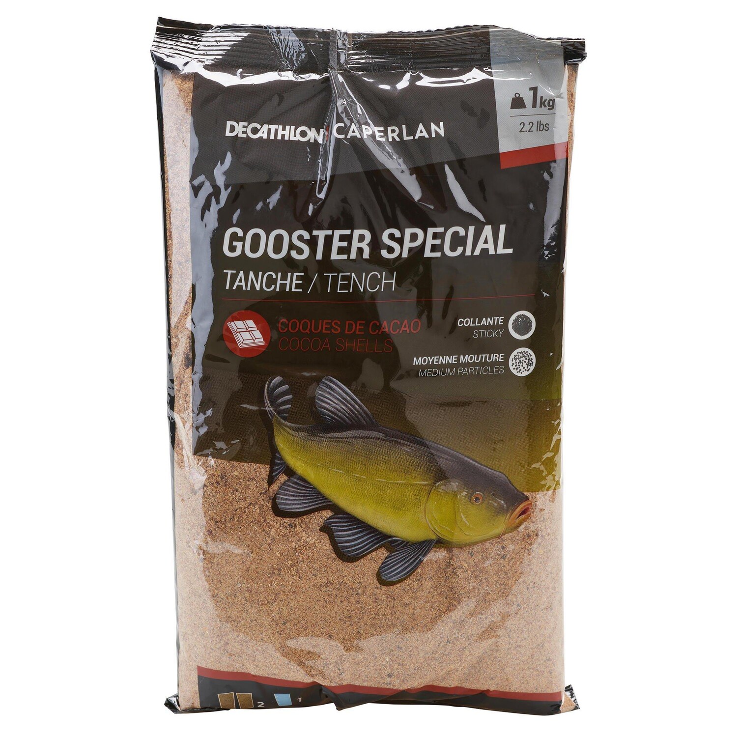 

Decathlon Gooster Специальная наживка для линя 1 кг Caperlan, мультиколор