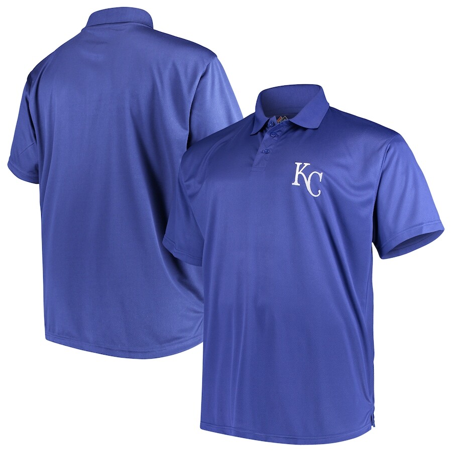 

Поло с коротким рукавом Fanatics Branded Kansas City Royals, роял