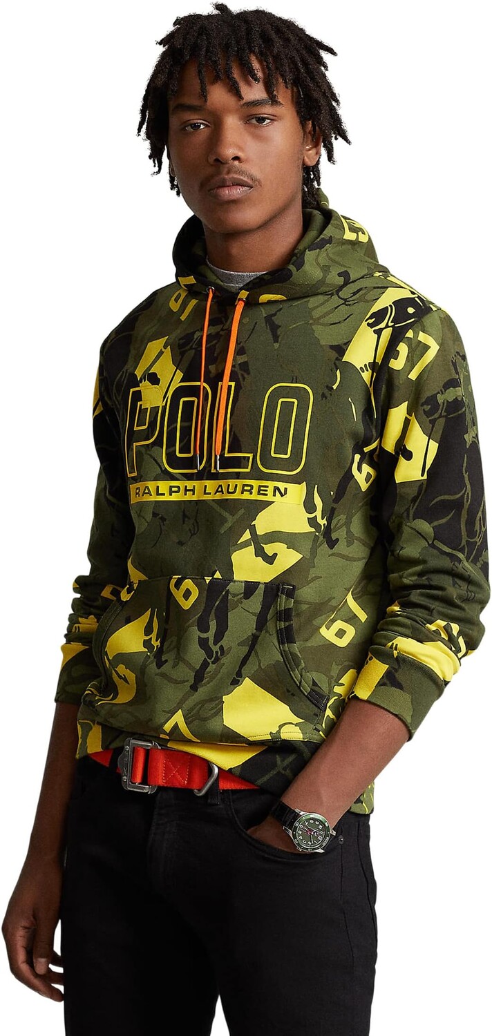 

Толстовка двойной вязки с логотипом Polo Pony Camo Polo Ralph Lauren, камуфляж