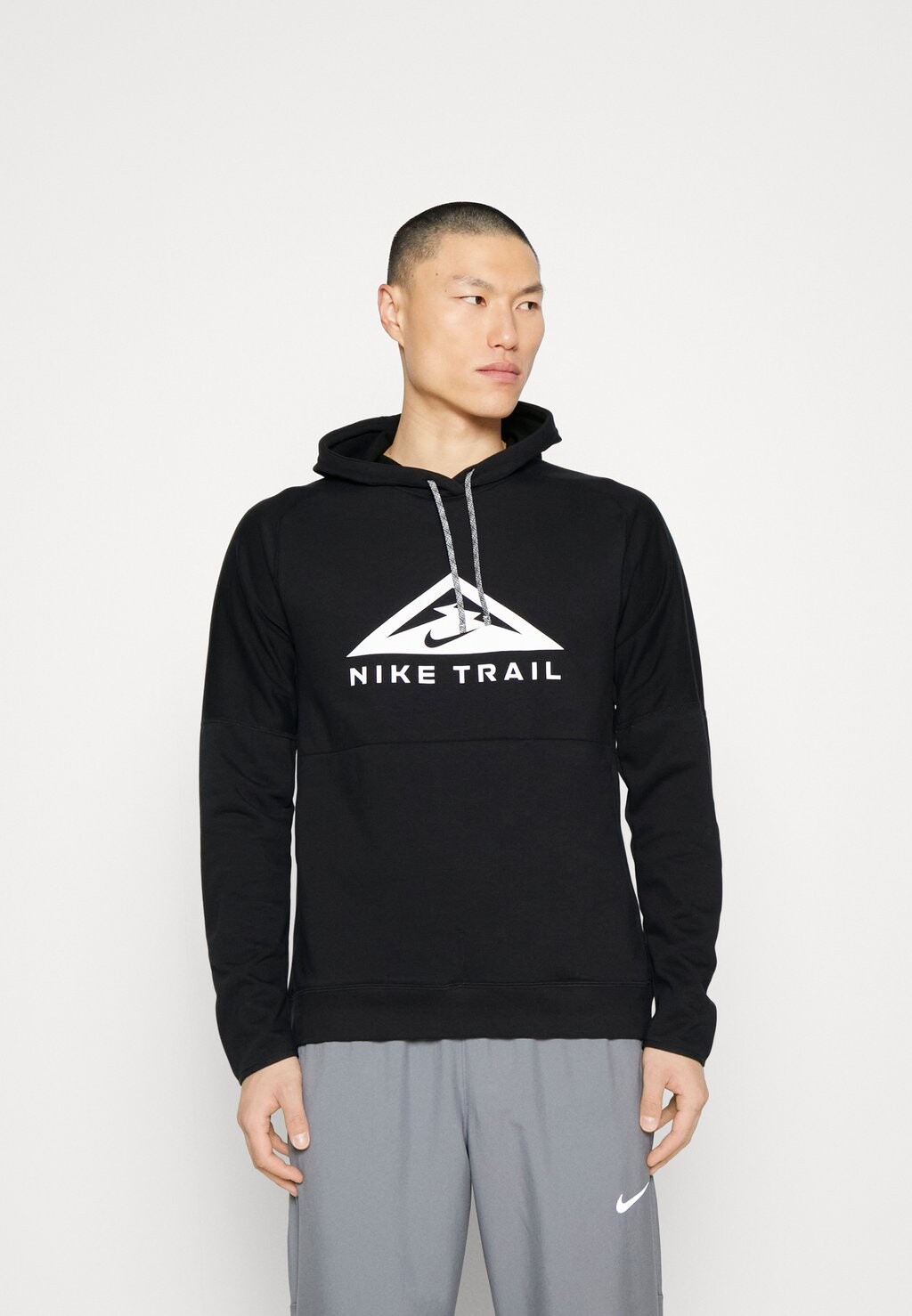 

Худи Nike, черно-белый, Черный