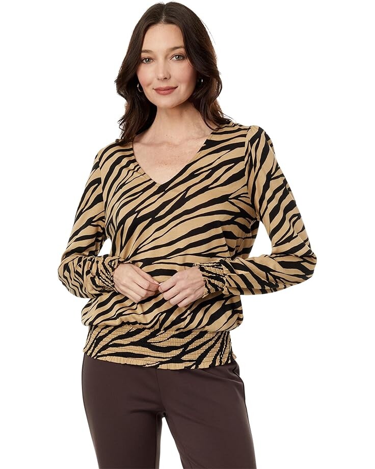 

Топ MICHAEL Michael Kors Tiger Smock, хаки
