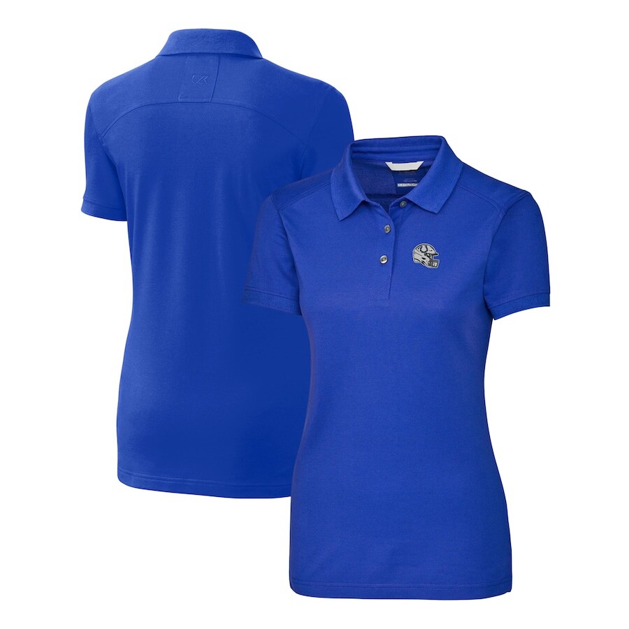 

Поло с длинным рукавом Cutter & Buck Indianapolis Colts, роял