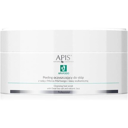 

Apis Professional Api Podo Скраб для ног очищающий с солью Мертвого моря и вулканической лавой 300г
