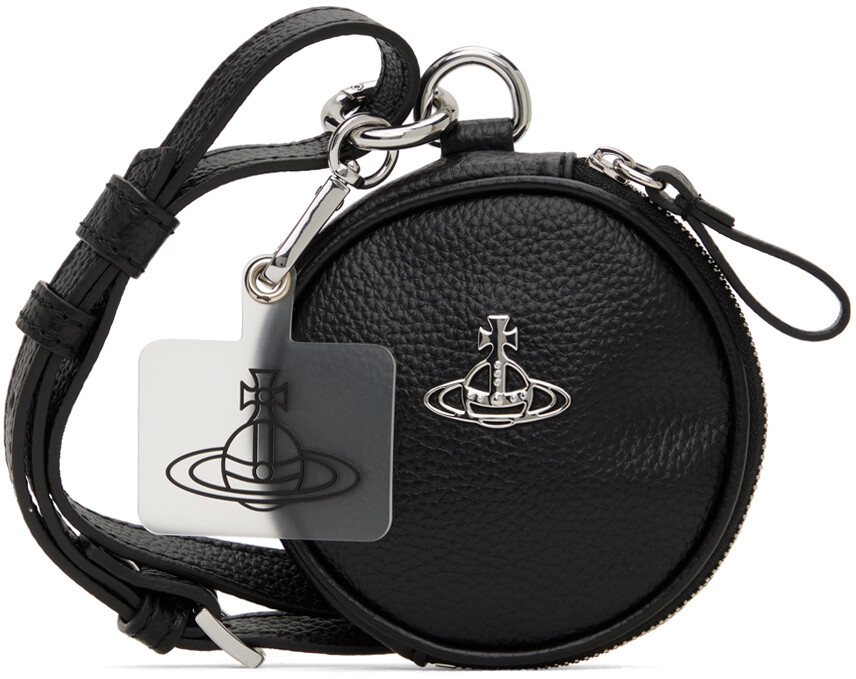 

Черный клатч из искусственной кожи Re-Vegan Vivienne Westwood