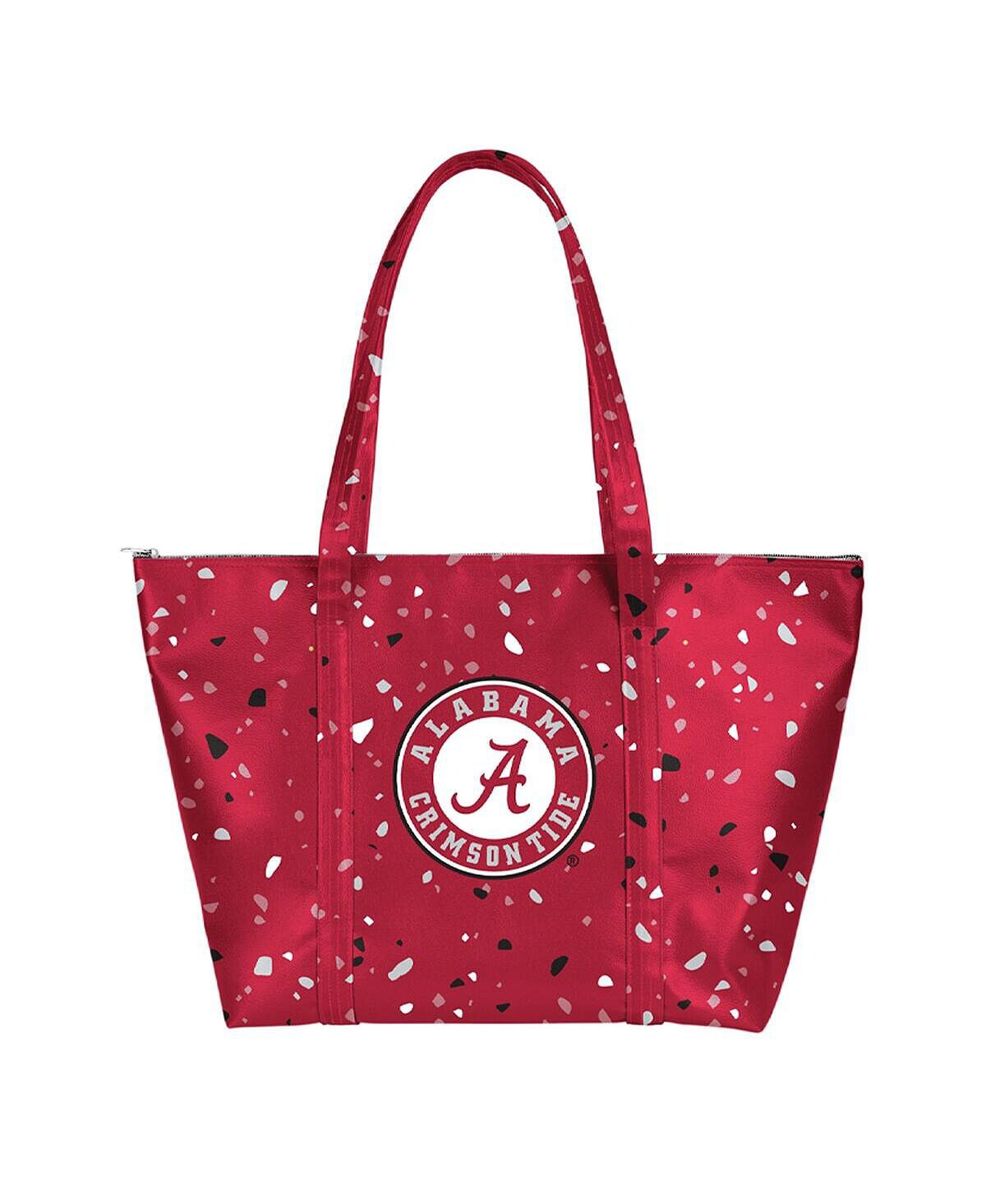 

Женская большая сумка Alabama Crimson Tide Terazzo Weekender Indigo Falls, красный