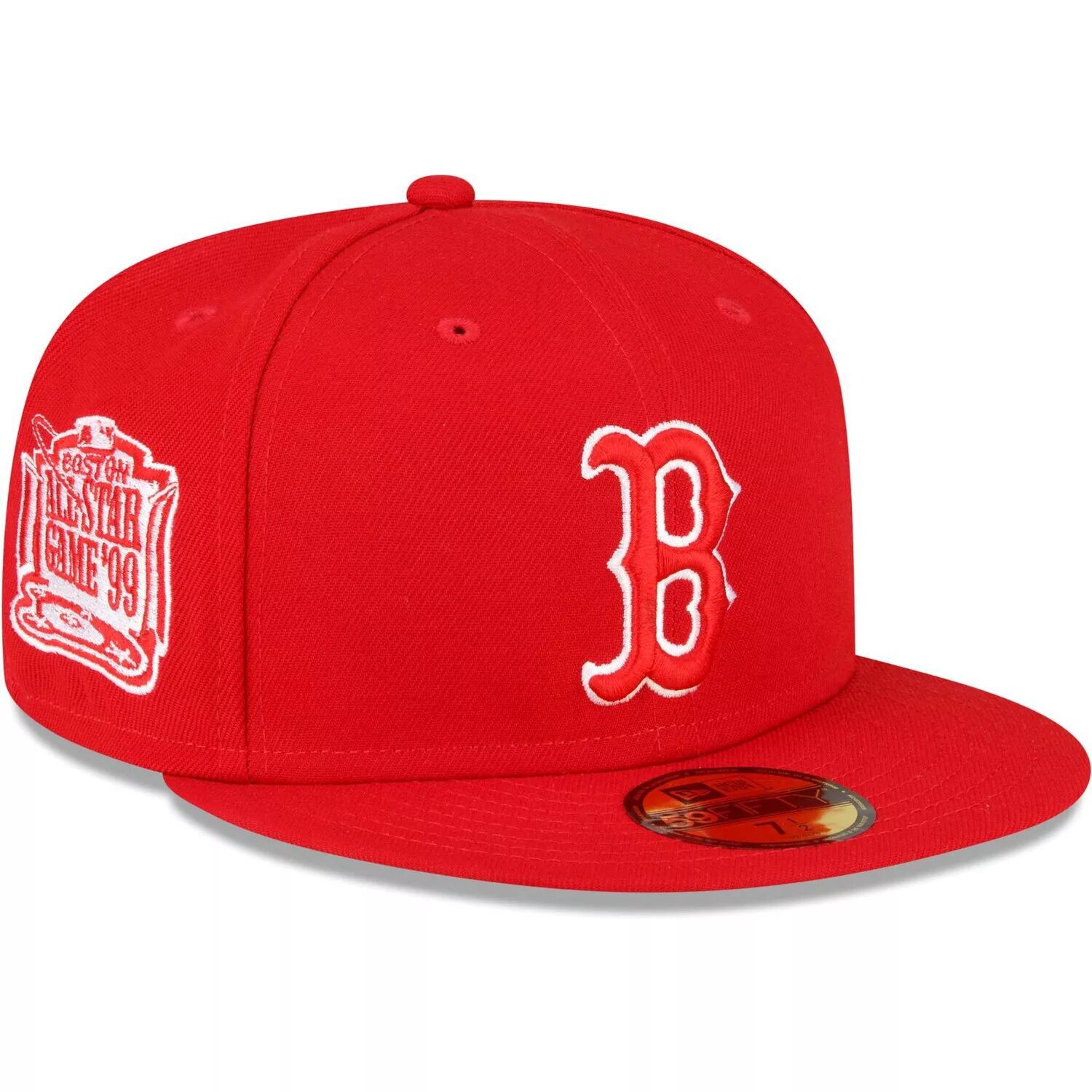 

Мужская облегающая шляпа New Era Red Boston Red Sox 59FIFTY